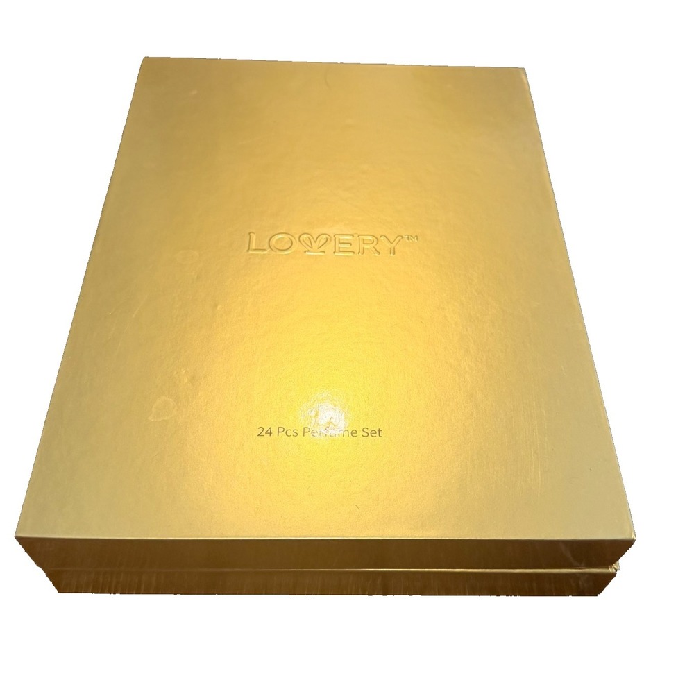 LOVERY 24pc Perfume Gift Set for Women, Valentine's Day Floral Travel Size Scent